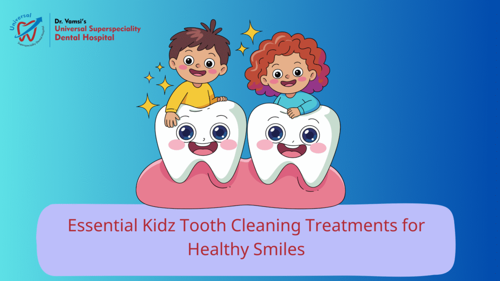kidz tooth cleaning treatment